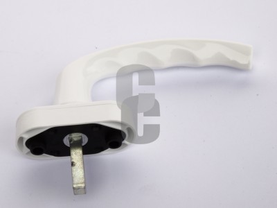 Дръжка за ПВЦ прозорец - БЯЛА